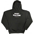 Front - Post Malone Unisex Adult Carat Back Print Hoodie