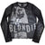 Front - Blondie Womens/Ladies Mic Stand Mesh Long-Sleeved Crop Top