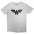 Front - Wonder Woman Unisex Adult Paint Logo T-Shirt