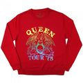 Front - Queen Unisex Adult Tour ´75 Sweatshirt