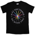 Front - Star Wars Unisex Adult Rainbow Lightsabers T-Shirt