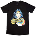 Front - Wonder Woman Unisex Adult Rainbow T-Shirt