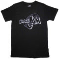 Front - Space Jam Unisex Adult Retro Logo T-Shirt