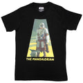 Front - Star Wars The Mandalorian Unisex Adult Spotlight T-Shirt