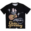 Front - Sun Records Unisex Adult Elvis Presley Microphone T-Shirt