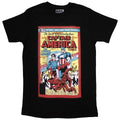 Front - Captain America Unisex Adult Living Legend Comic Cover T-Shirt