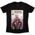 Front - Marvel Comics Unisex Adult Deadpool & Wolverine Comic Cover T-Shirt