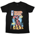 Front - Deadpool Unisex Adult Bubble Text T-Shirt