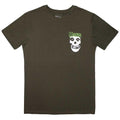 Front - Misfits Unisex Adult Skull & Logo Mini T-Shirt