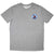 Front - The Who Unisex Adult Target Logo Mini T-Shirt