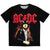 Front - AC/DC Unisex Adult Angus Highway To Hell Sublimated T-Shirt