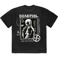 Front - Marvel Comics Unisex Adult Merc With A Mouth Max Effort Deadpool T-Shirt