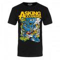 Front - Asking Alexandria Unisex Adult Killer Robot T-Shirt