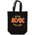 Front - AC/DC High Voltage Ex-Tour Back Print Tote Bag