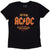 Front - AC/DC Womens/Ladies High Voltage Dive Bar Back Print T-Shirt