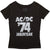 Front - AC/DC Unisex Adult 74 Jailbreak Back Print T-Shirt