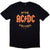 Front - AC/DC Unisex Adult High Voltage Rock N Roll Back Print T-Shirt