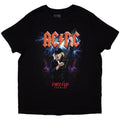 Front - AC/DC Unisex Adult PWR-UP Germany EU Tour ´24 Back Print T-Shirt