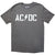 Front - AC/DC Unisex Adult PWR-UP EU Tour ´24 Logo Back Print T-Shirt