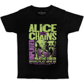 Front - Alice In Chains Unisex Adult MTV Unplugged Dog T-Shirt