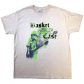 Front - Green Day Unisex Adult Basket Case Mic Stand T-Shirt