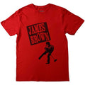 Front - James Brown Unisex Adult Halftone T-Shirt