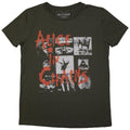 Front - Alice In Chains Womens/Ladies Albums Montage T-Shirt