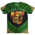 Front - Bob Marley Unisex Adult Kaya Smoke Washed T-Shirt