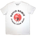 Front - David Bowie Unisex Adult Spiders From Mars T-Shirt