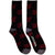 Front - Kiss Unisex Adult Logo Terrycloth All-Over Print Socks