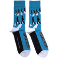 Front - The Beatles Unisex Adult Abbey Road Silhouette Socks