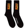 Front - Kiss Unisex Adult Classic Logo Terrycloth Socks