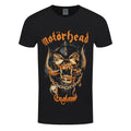 Front - Motorhead Unisex Adult Mustard Pig T-Shirt