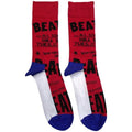 Front - The Beatles Unisex Adult USA Socks