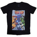 Front - Marvel Comics Unisex Adult Iron Man vs Dr Doom T-Shirt