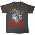 Front - Johnny Cash Unisex Adult Gallop T-Shirt