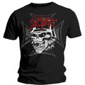 Front - Slayer Unisex Adult Graphic Skull T-Shirt