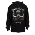 Black - Front - Motorhead Unisex Adult War Pig Zipped Hoodie