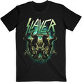 Front - Slayer Unisex Adult Daemonic Twin T-Shirt