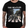 Front - The Beatles Unisex Adult Abbey Road Logo T-Shirt