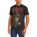 Front - Slayer Unisex Adult V.2 Soldier Cross T-Shirt