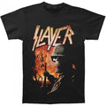 Front - Slayer Unisex Adult Torch T-Shirt