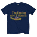 Navy Blue - Front - The Beatles Unisex Adult Yellow Submarine Nothing Is Real T-Shirt