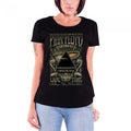 Front - Pink Floyd Womens/Ladies Carnegie Hall Poster T-Shirt