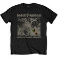 Front - Black Sabbath Unisex Adult Bloody Vintage T-Shirt