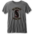 Front - Slipknot Unisex Adult World Tour Burnout T-Shirt