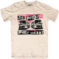 Front - Sex Pistols Unisex Adult Pretty Vacant T-Shirt