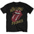 Front - The Rolling Stones Unisex Adult Typeface Vintage T-Shirt