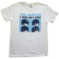 Front - The Beatles Unisex Adult Hard Days Night Pastel T-Shirt