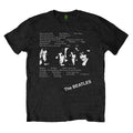 Front - The Beatles Unisex Adult Album Tracks Back Print T-Shirt